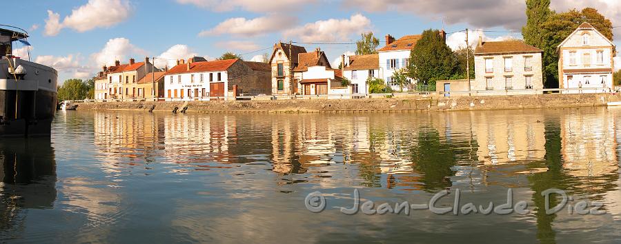 St Mammès bords du Loing_01.jpg - St Mammès depuis le port de Veneux
